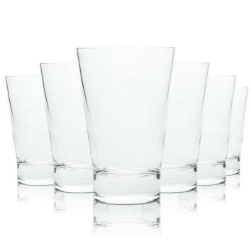 6x Lichtenauer Water Glass Tumpler 21cl Gastro Glasses...