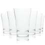 6x Lichtenauer Water Glass Tumpler 21cl Gastro Glasses Mineral Water Hotel Bar