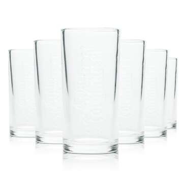 6x Genuine Nordhäuser Schnapps Glass Relief Glasses...