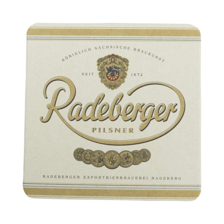 70x Radeberger beer coasters coasters glasses beer felt coasters brewery bar