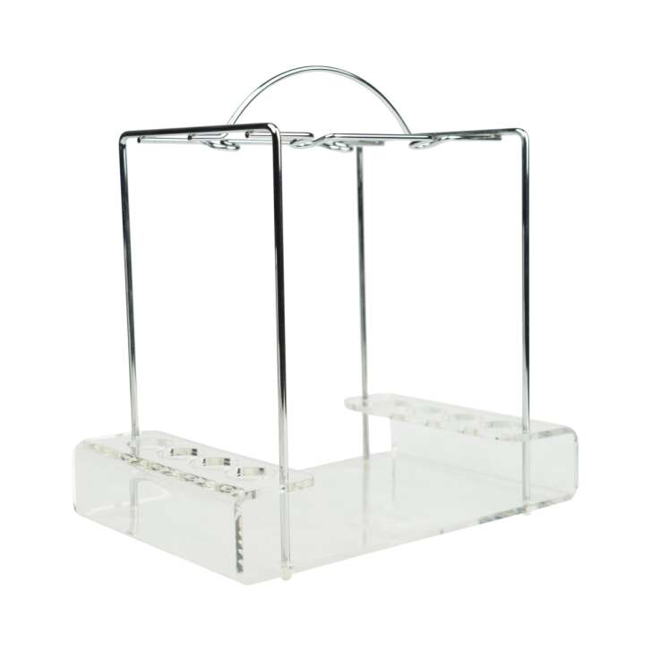 Underberg tray stand for 8 bottles + 4 glasses Glorifier display carrier bar