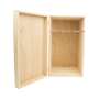 Nonino Grappa Riserva wooden box natural 40x23x24cm decoration box display show