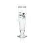 6x Wernesgrüner Beer Glass Goblet 0.3l Gold Rim Rastal Glasses Pils Tulip Beer Cup