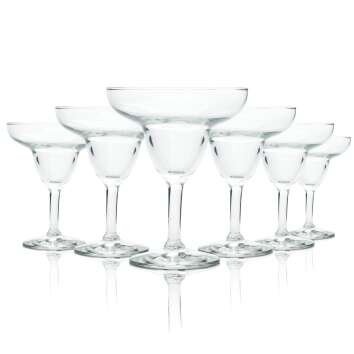 6x Margarita glass bowl 0.2l Durobor cocktail glasses...
