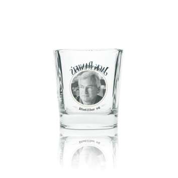 Jack Daniels Whiskey Master Distiller Glass Tumbler Jimmy...