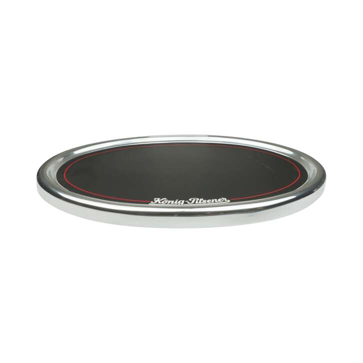 King Pilsener Beer Oval 75x48 Chrome Look Chalk Writing Board Wall Sign