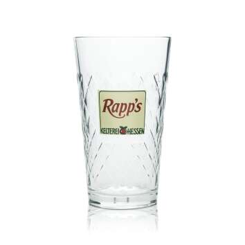 Rapps juice glass longdrink 0,5l Relief longdrink glasses...