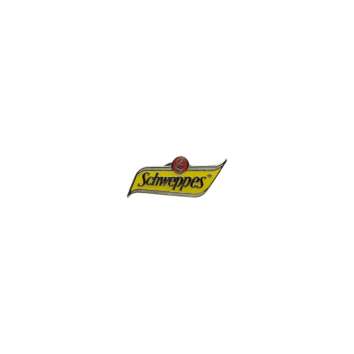 Schweppes lemonade badge logo pin reverse pin badge...