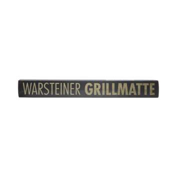 Warsteiner beer grill mat black overlay kitchen vegetable...