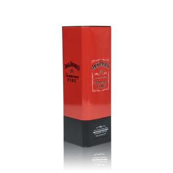 1 Jack Daniels Whiskey Metal Tin Fire Tin-Box Red Tin new