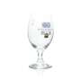 6x Hacker Pschorr Beer Glass 0,4l Tulip Rastal Helles Glasses Goblet Stem Brewery Bavaria