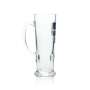 6x Karlsberg Beer Glass 0,3l Ur-Pils Krug World Cup 1998 France Sahm Seidel Henkel Glasses