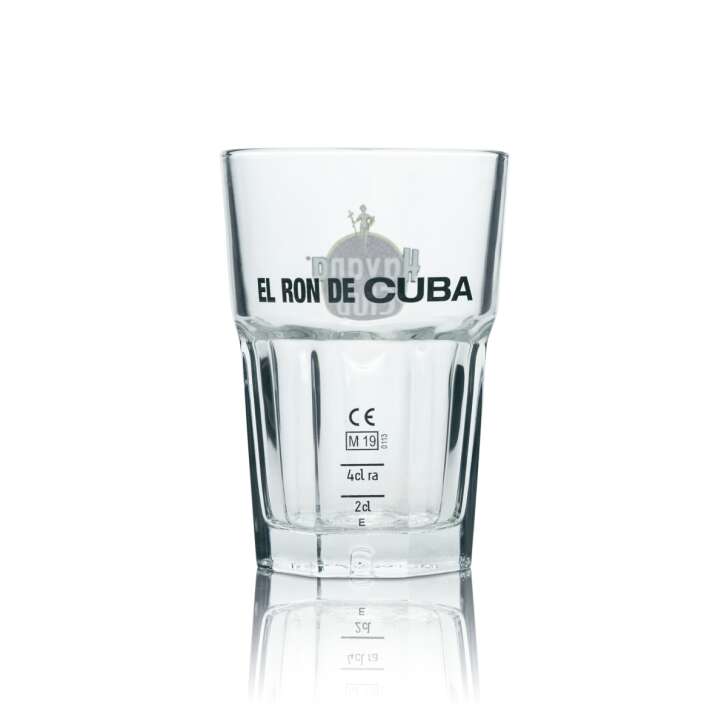 6x Havana Tiger Glass 0.34l Limited Special Edition Long Drink Tumbler Glass Set Red