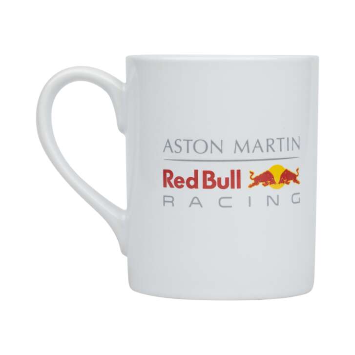 Red Bull Racing Aston Martin mug 0,31l white coffee tea mug glass motorsport