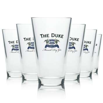 6x The Duke Gin Glass Longdrink 330ml Rastal Tumbler...