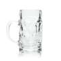 6x Alpenschnaps Steinbeisser glass Mini Masskrug 4cl schnapps short shot glasses Stamper