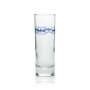 6x Volvic water glass 0.2l long drink tumbler Gastro glasses Cocktail drinking glass Bar