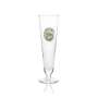 6x Hirsch Bräu beer glass 0.3l goblet Zwickl ice glass tulip glasses brewery frosted frosted