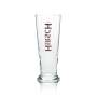 6x Hirsch Bräu beer glass 0,3l mug Habsburg Sahm goblet glasses tulip brewery