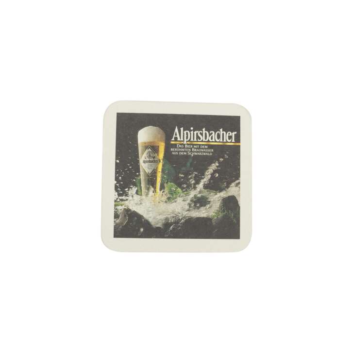 75x Alpirsbacher Klosterbräu beer coasters 10x10 coaster glass beer felt