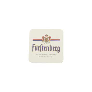 100x Fürstenberg beer coasters 10x10cm Em 2013...