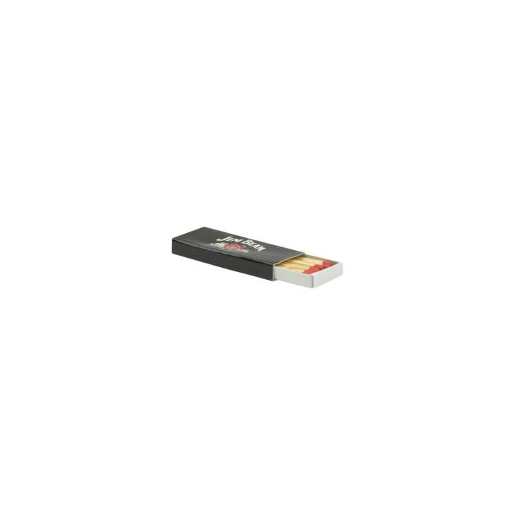 Jim Beam Whiskey Matches Black Fire Starter Fireplace Lighter Retro