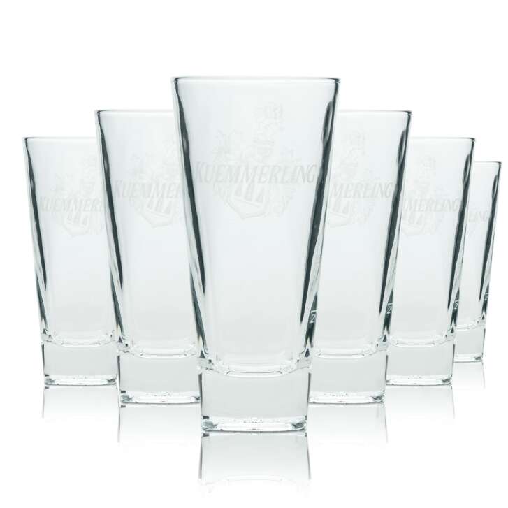 6x Kümmerling Liqueur Glass 18cl Longdrink Sahm Cocktail Glasses Drinking Glass Gastro