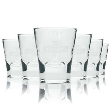 6x Wilthener liqueur glass 4cl schnapps glasses Caravelle...