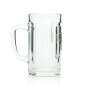 6x spelt Acker beer glass 0.4l mug Seidel Henkel glasses tankards mugs brewery