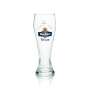 6x Tucher beer glass 0,3l Weizen Sahm glasses yeast wheat beer mug relief brewer