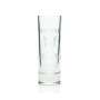 6x Smirnoff Vodka Glass 0,2l Longdrink Tumbler Relief Retro Logo Collector Glasses