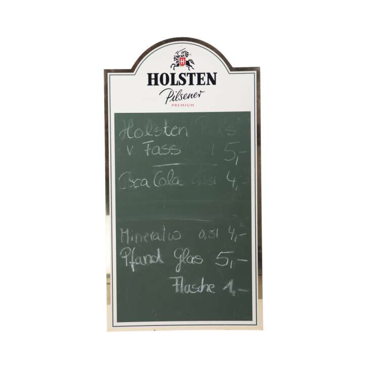 Holsten beer stand-up chalkboard customer stopper gastro bar cafe club advertising