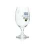 6x Hacker Pschorr Beer Glass 0,3l Tulip Rastal Bright Glasses Goblet Stemmed Glass Beer