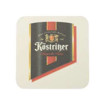 80x Köstritzer beer coasters 10x10cm coasters...
