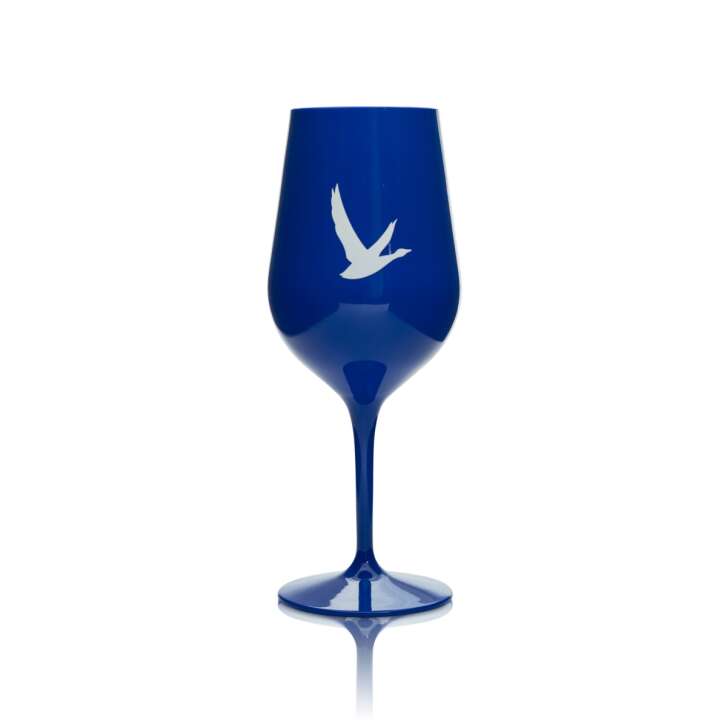 Grey Goose plastic stemmed glass 0.4l aperitif cocktail long drink wine glasses