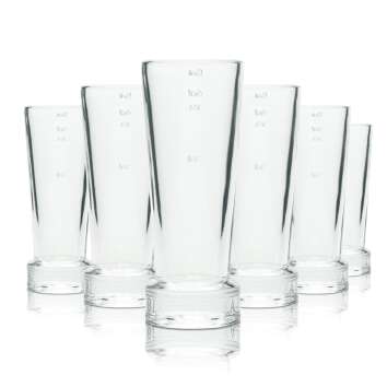 6x Becherovka Vodka Glass 4cl Shot Glasses Schnapps Short...