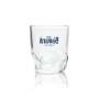 6x Bismarck spring water glass 0.1l tumbler relief crystal glasses Gastro Tumbler
