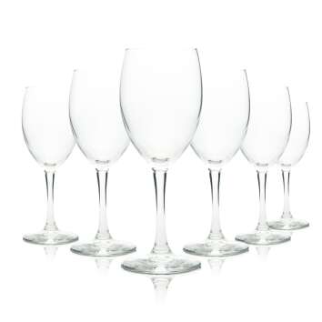 6x Teinacher Water Glass 0,2l Flute Gastro Goblet Glasses...