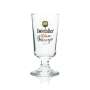 6x Zwiefalter beer glass 0.2l goblet Kloster Schwarzes Rastal Tulpe Pils glasses