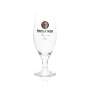 6x Paulaner Beer Glass 0,3l Goblet Premium Pils RC Tulip Glasses Bavaria Beer Stem
