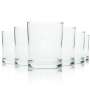 6x Teinacher water glass 0,2l Tumbler Mineralbrunnen Überkingen glasses Gastro