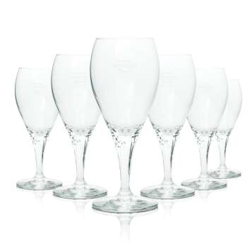 6x Bad Camberger water glass 0.2l goblet Taunusquelle...