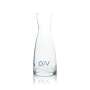 Vio water carafe 1l jug glass spout pitcher jug mineral water Gastro