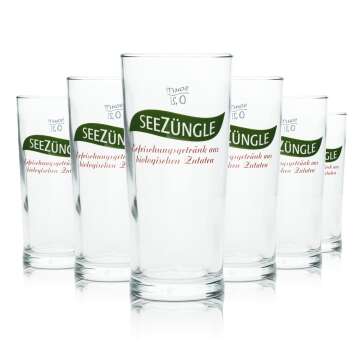 12x Seezüngle glass 0,2l mug Germania Sahm drinking...