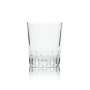 6x Apollinaris Water Glass 0.2l Tumbler Relief Contour Glasses Crystal Retro Drinking
