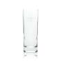 6x Burkhardt juice glass 0.2l tumbler drinking glasses hotel gastro calibrated highball