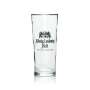6x King Ludwig Beer Glass 0,4l Mug Light Sahm Willi Relief Glasses Pils Export