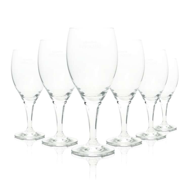 6x Bad Camberger water glass 0,3l goblet Taunusquelle Sahm Gastro Hotel glasses
