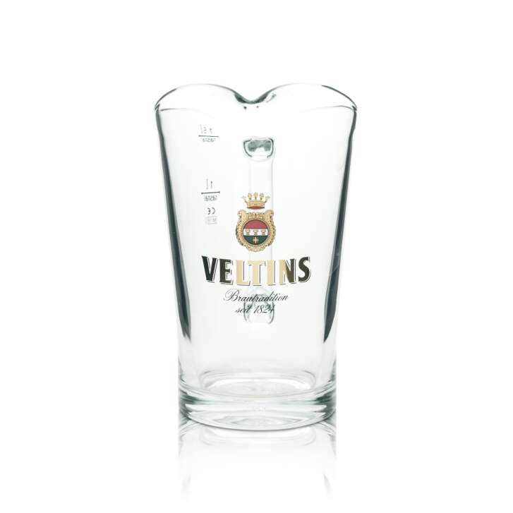 Veltins beer pitcher 1,5l Rastal pouring carafe glass 1500ml pint jug Beer