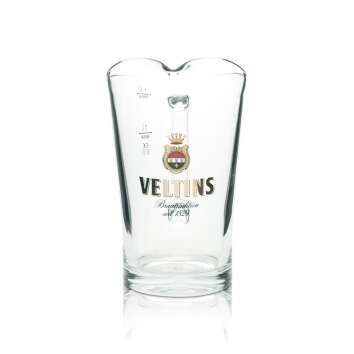 Veltins beer pitcher 1,5l Rastal pouring carafe glass...